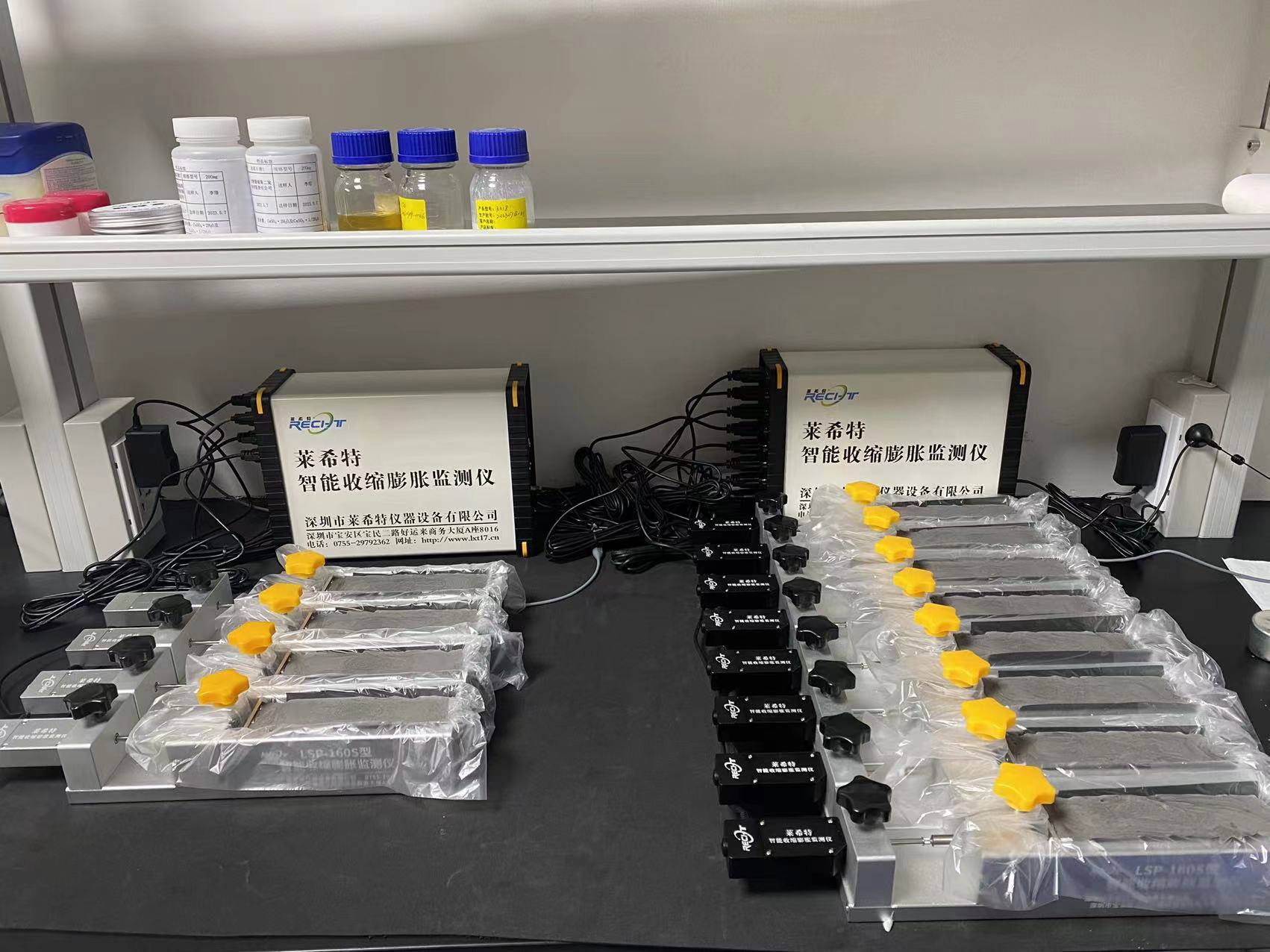 自流平自动收缩膨胀测量仪